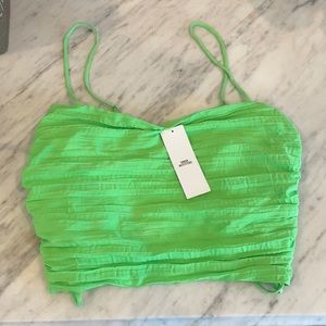green neon top